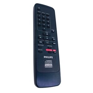 Philips Remote Control for CD Recordable ReWritable Player Black Handheld